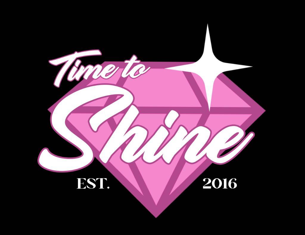 Logo for Time To Shine cleaning services