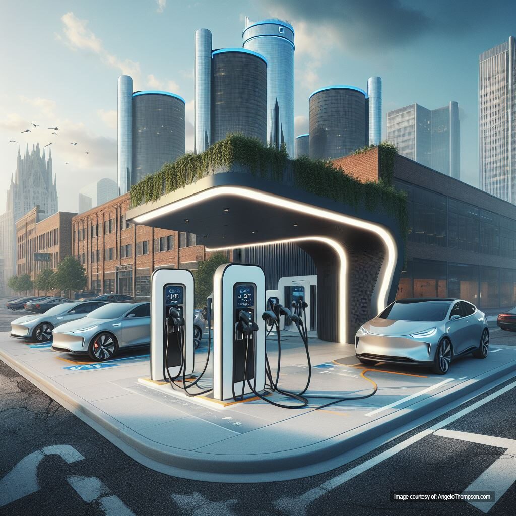 Detroit charging station